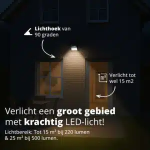 FlinQ Solar Wandlamp Atalanta - Afbeelding 7