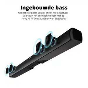 Tweedekans FlinQ All-in-one Soundbar met Subwoofer - Afbeelding 4
