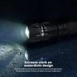 FlinQ Militaire Zaklamp 2-pack - Afbeelding 5