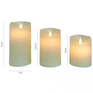 FlinQ Rechargeable Candle Set - Image 2
