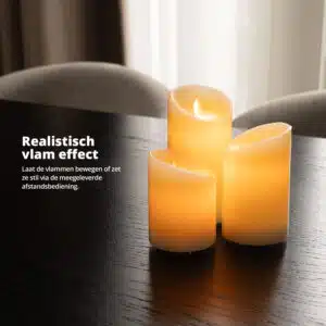 FlinQ Rechargeable Candle Set - Image 4