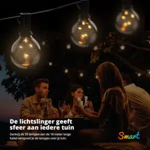 FlinQ 20 LED Slimme Multicolor Lichtslinger - Afbeelding 4