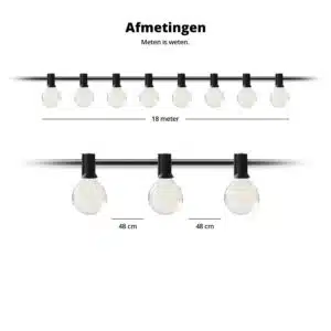 FlinQ 20 LED Slimme Multicolor Lichtslinger - Afbeelding 2