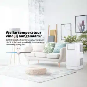 FlinQ Slimme Mobiele Airco 13000 BTU - Afbeelding 4