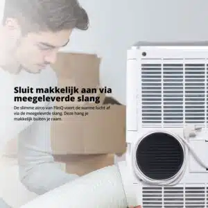 FlinQ Slimme Mobiele Airco 13000 BTU - Afbeelding 9