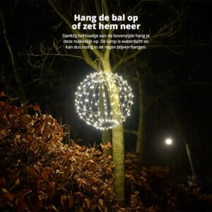 FlinQ Smart In- and Outdoor Lighting Ball - Afbeelding 7