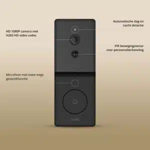 FlinQ Smart Outdoor Video Doorbell - Afbeelding 8