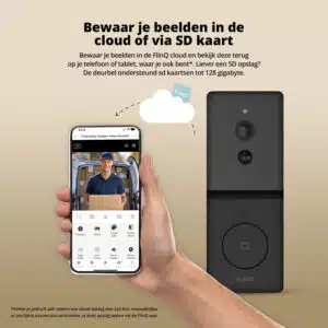 FlinQ Smart Outdoor Video Doorbell - Afbeelding 10