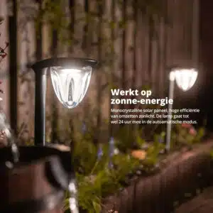FlinQ Solar Garden Light Juno 2-pack - Afbeelding 5