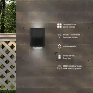 FlinQ Solar Lamp Atlas 2-pack - Afbeelding 3