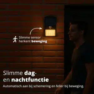 FlinQ Solar Wandlamp Geisha - Afbeelding 3