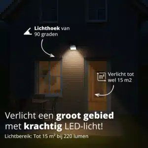 FlinQ Solar Wandlamp Geisha - Afbeelding 6