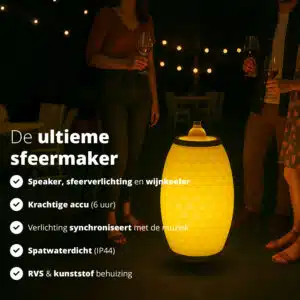 FlinQ Speaker Lamp Bali - Afbeelding 2