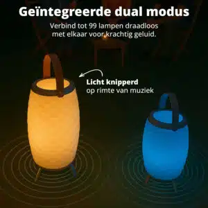 FlinQ Speaker Lamp Bali - Afbeelding 7