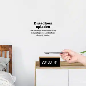 FlinQ Wireless QI Clock - Afbeelding 4
