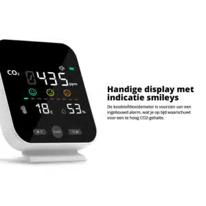 FlinQ Draadloze CO2-meter - Afbeelding 4