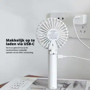 FlinQ Draadloze Draagbare Ventilator - Afbeelding 6