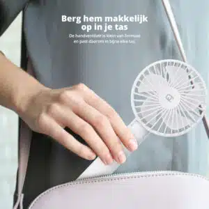 FlinQ Draadloze Draagbare Ventilator - Afbeelding 9