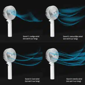 FlinQ Draadloze Draagbare Ventilator - Afbeelding 10