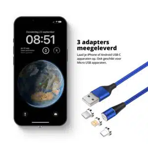 FlinQ 3-In-1 Magnetic Charging Cable - Image 3
