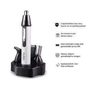 FlinQ Oplaadbare 4-in-1 trimmer - Afbeelding 2