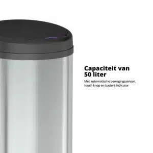 Tweedekans FlinQ Sensor Prullenbak Peak 50L - Afbeelding 5