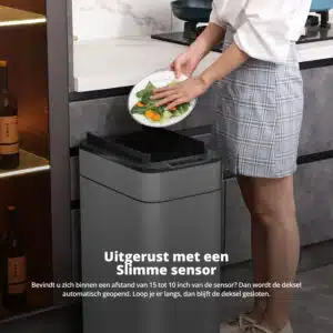 FlinQ Sensor Prullenbak Swing 60L - Afbeelding 6