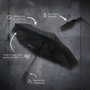 FlinQ Stormparaplu - Afbeelding 6