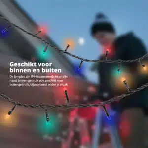 FlinQ 160 LED Slimme RGB Lichtketting - Afbeelding 6