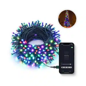 FlinQ 160 LED Slimme RGB Lichtketting - Afbeelding 1