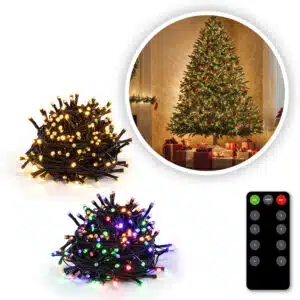 FlinQ 250 led Kleurswitch Lichtketting - Afbeelding 1