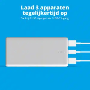 FlinQ Powerbank Mammoth 20.000 mAh - Afbeelding 4