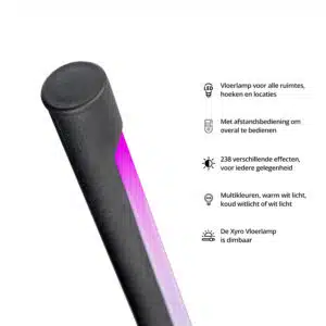 FlinQ Xyro Vloerlamp - Afbeelding 3