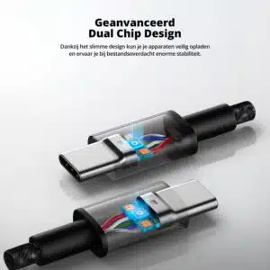 FlinQ 100W Fast Charging USB C Cable 2-pack - Image 6