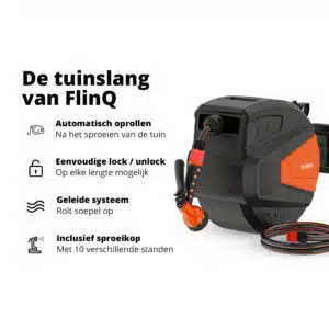 FlinQ Retractable Garden Hose Reel - Image 4