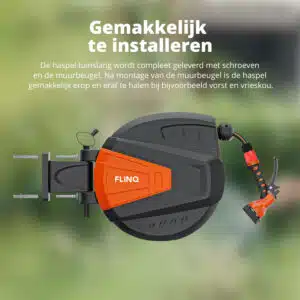 FlinQ Retractable Garden Hose Reel - Image 8