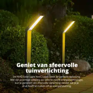 FlinQ Solar Light Yora 2-pack - Afbeelding 5