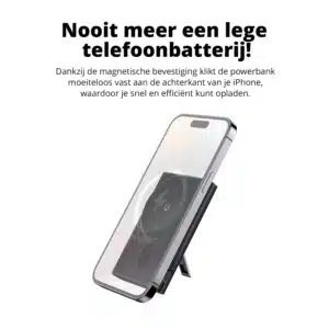 FlinQ MagSafe Powerbank 5000 mAh - Afbeelding 4