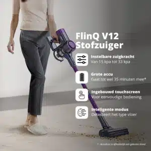 FlinQ V12 PRO Cordless Stick Vacuum - Image 2