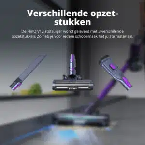FlinQ V12 PRO Cordless Stick Vacuum - Image 10