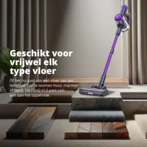 FlinQ V12 PRO Cordless Stick Vacuum - Image 9