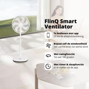 FlinQ Smart Indoor Breeze Fan - Afbeelding 2