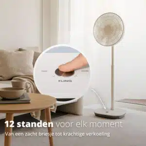Tweedekans FlinQ Smart Indoor Breeze Fan - Afbeelding 3