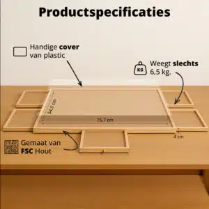 FlinQ Houten Puzzelplaat - Afbeelding 10