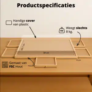 FlinQ Houten Puzzelplaat - Afbeelding 9