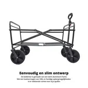 FlinQ Folding Wagon 90 KG - Afbeelding 7