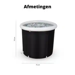 FlinQ Opblaasbaar Ijsbad - Afbeelding 3