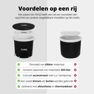 FlinQ Opblaasbaar Ijsbad - Afbeelding 5