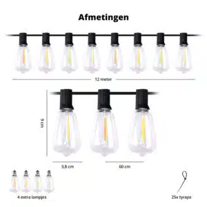 FlinQ Smart In- and Outdoor String Light Premium - Afbeelding 5
