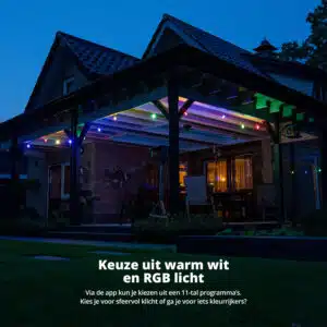 FlinQ Smart In- and Outdoor String Light Premium - Afbeelding 6